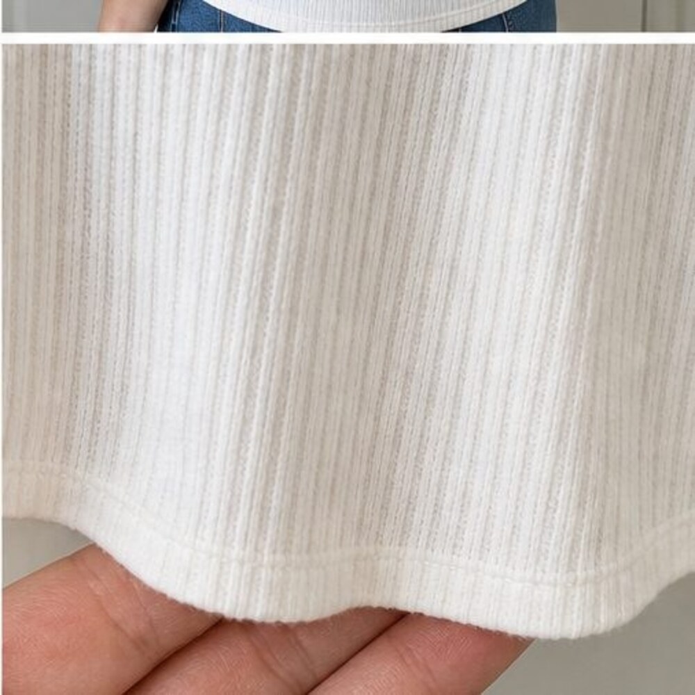 Ivory Wrap Blouse - Picture 6 of 6